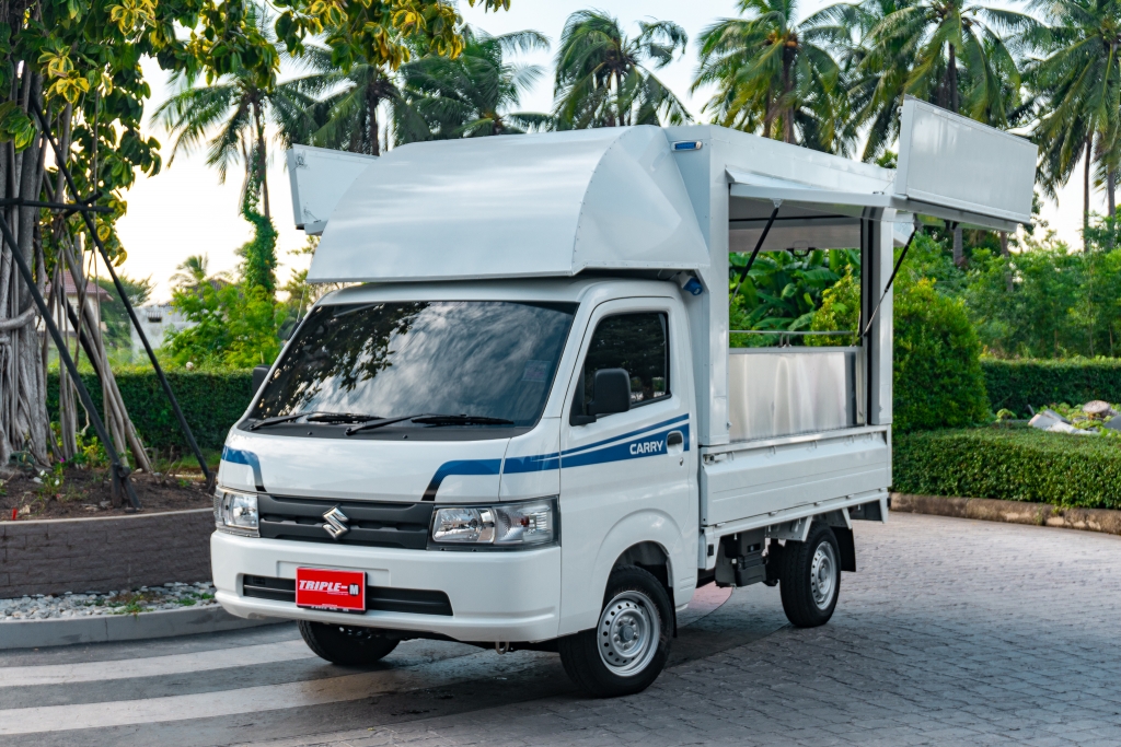 SUZUKI CARRY โฉมปี (19-28) 1.5  Food Truck MT ปี 2019 ราคา 388,000.- (#C2020121413)