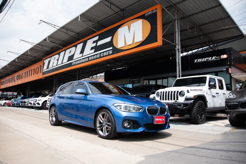 BMW SERIES 1 F 20 (ปี15-18) 118i AT ปี 2017 ราคา 599,000.- (#C2022060102)