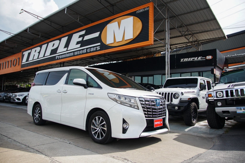 TOYOTA ALPHARD 2.5 hybrid GF AT ปี 2015 #2