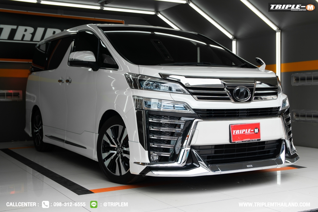 TOYOTA VELLFIRE 2.5 ZG AT ปี 2018 #2