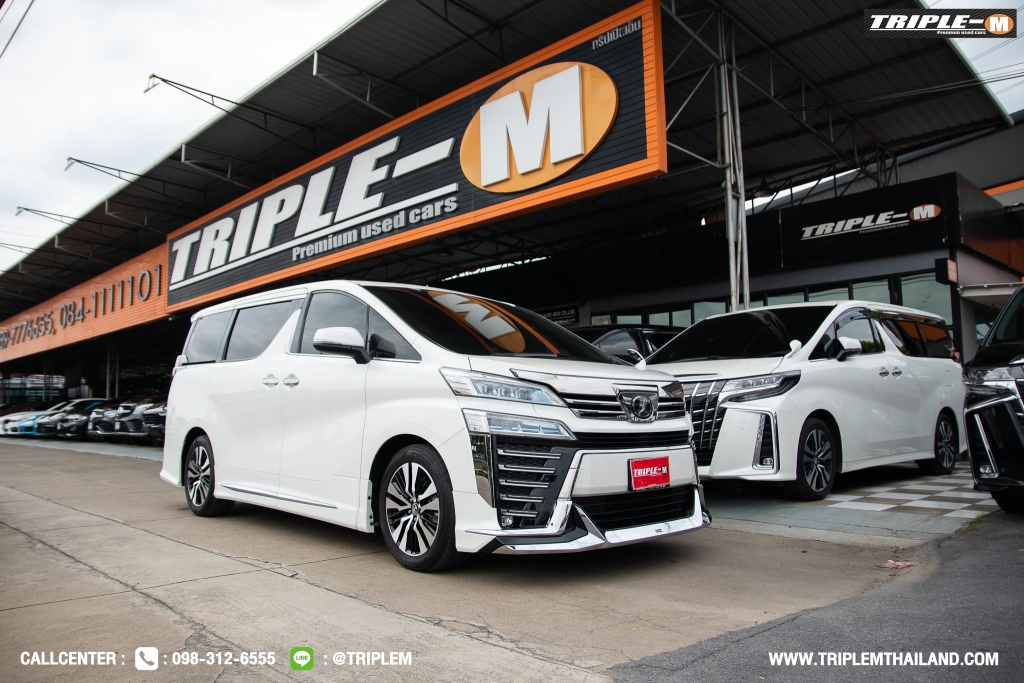 TOYOTA VELLFIRE 2.5 ZG AT ปี 2018 #3