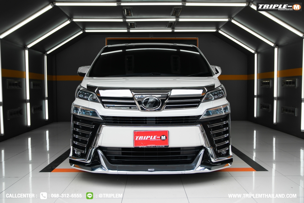 TOYOTA VELLFIRE 2.5 ZG AT ปี 2018 #19