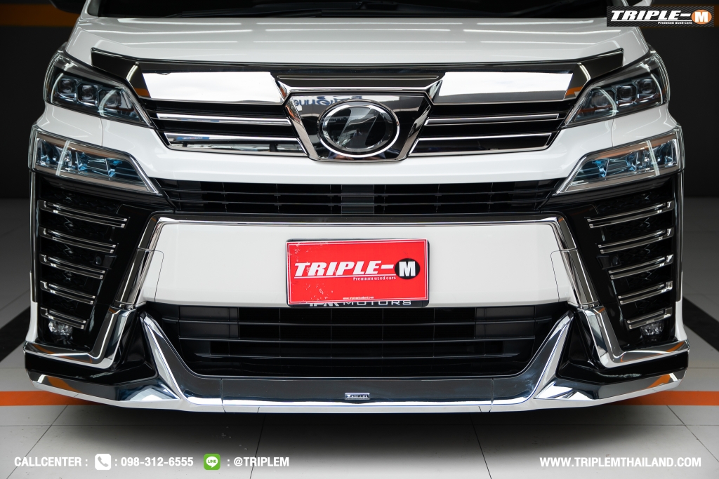 TOYOTA VELLFIRE 2.5 ZG AT ปี 2018 #20