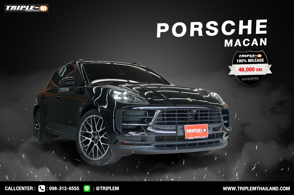 PORSCHE MACAN โฉมปี (19-23) 2.0 4WD AT ปี 2019 ราคา - (#C2022102501)