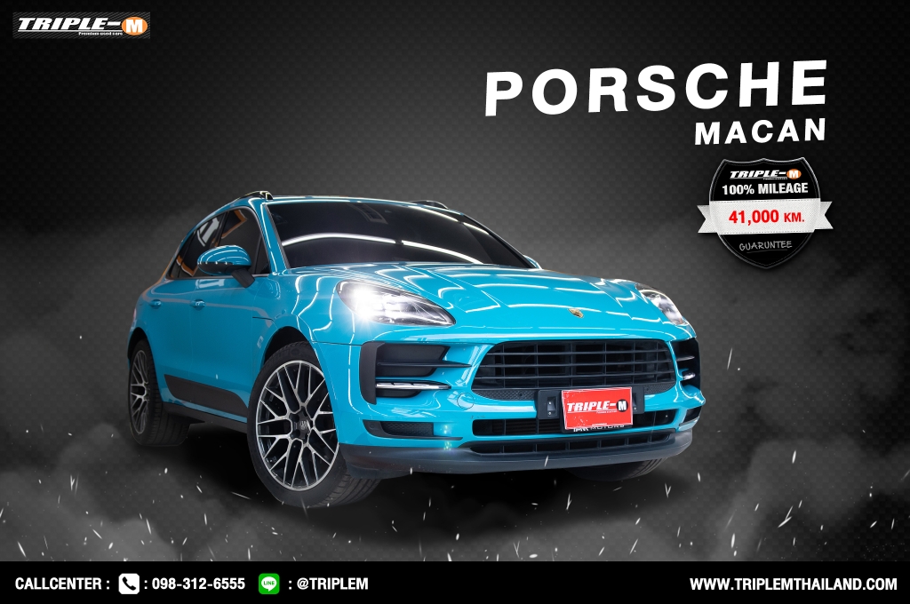 PORSCHE MACAN โฉมปี (19-23) 2.0 4WD AT4WD. ปี 2019 ราคา - (#C2022121502)