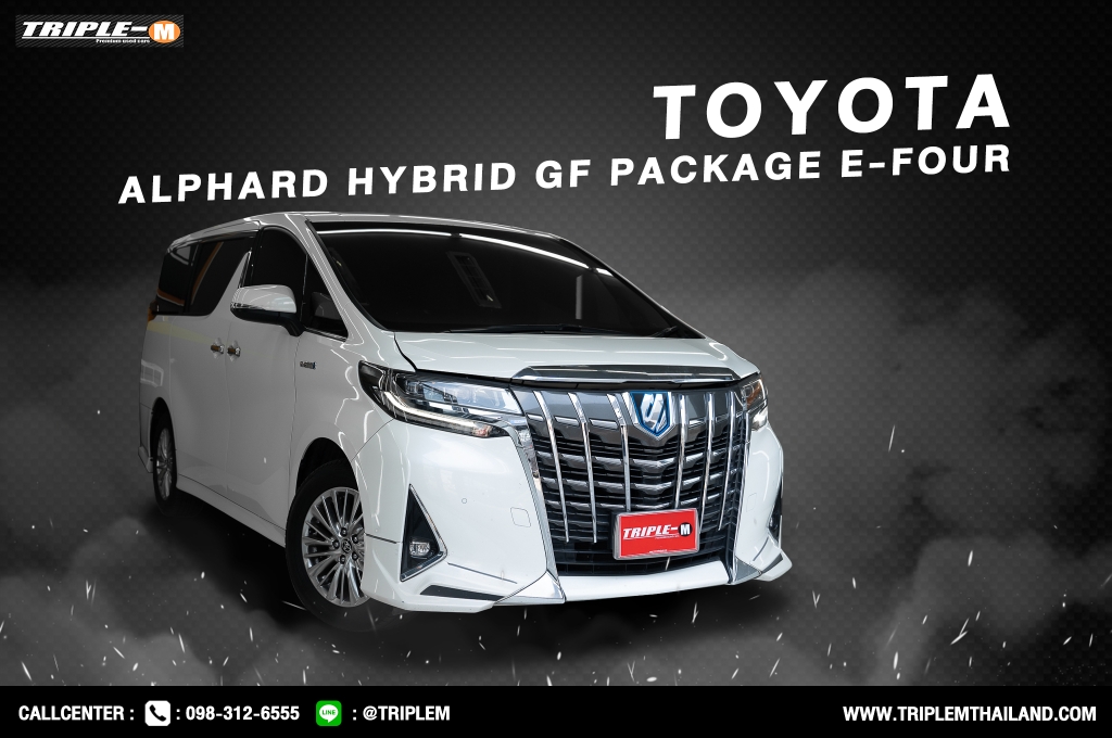 TOYOTA ALPHARD โฉมปี (18-23) 2.5 hybrid GF AT ปี 2020 ราคา - (#C2023031803)