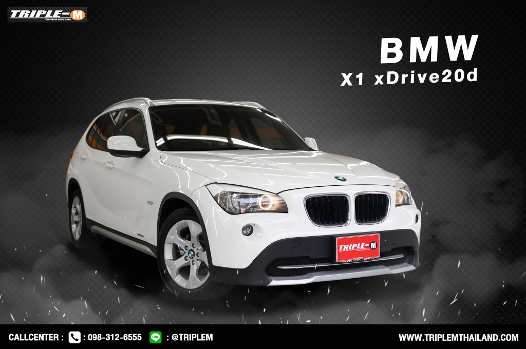 BMW X1 E84 (ปี10-15) [xDrive] 18i AT ปี 2012 ราคา 368,000.- (#C2023120407)