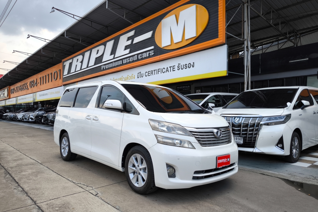 TOYOTA VELLFIRE 2.4 V AT ปี 2011 #2