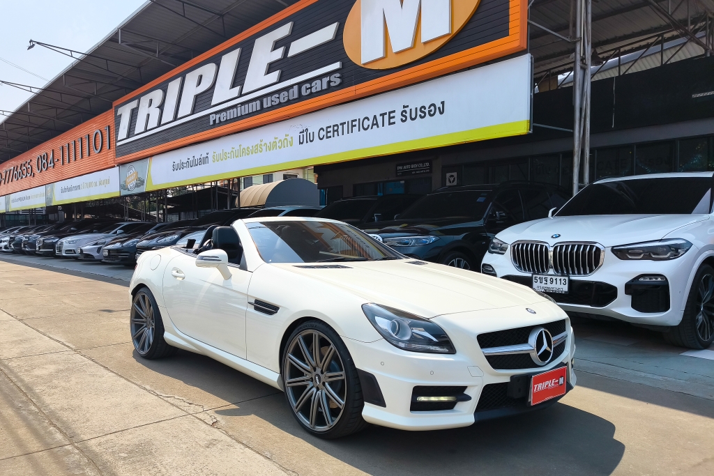 M.BENZ SLK-CLASS R172 (ปี11-15) SLK 200 [BlueEFFICIENCY] AT ปี 2013 ราคา 898,000.- (#C2025021001)