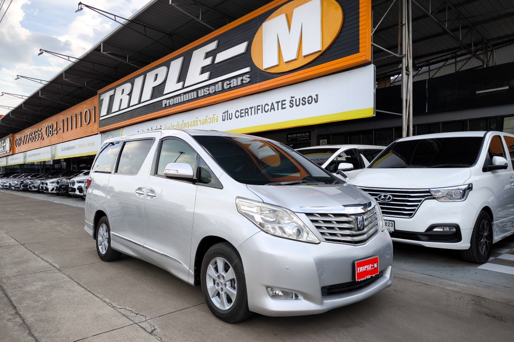 TOYOTA ALPHARD โฉมปี (08-14) 2.4 [V] AT ปี 2009 ราคา 598,000.- (#C2025031504)