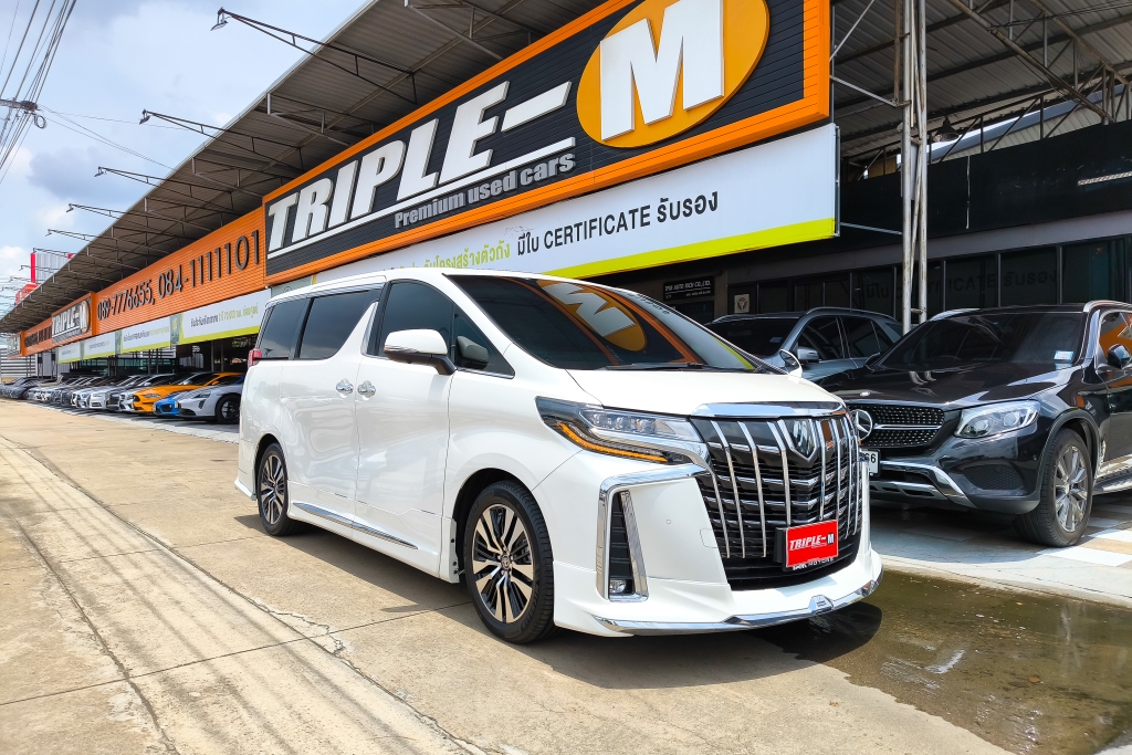 TOYOTA ALPHARD โฉมปี (18-23) 2.5 S C Package AT ปี 2022 ราคา 2,458,000.- (#C2025050501)