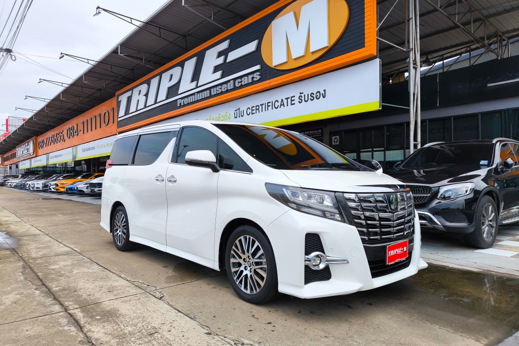 TOYOTA ALPHARD โฉมปี (18-23) 2.5 S C Package AT ปี 2015 ราคา 1,498,000.- (#C2025051001)