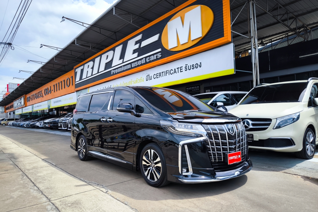 TOYOTA ALPHARD โฉมปี (18-23) 2.5 S C Package AT ปี 2023 ราคา 2,199,000.- (#C2025061302)
