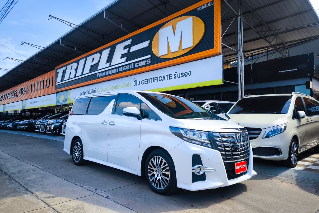 TOYOTA ALPHARD โฉมปี (15-17) 2.5 SC Package AT ปี 2015 ราคา 1,559,000.- (#C2025061701)