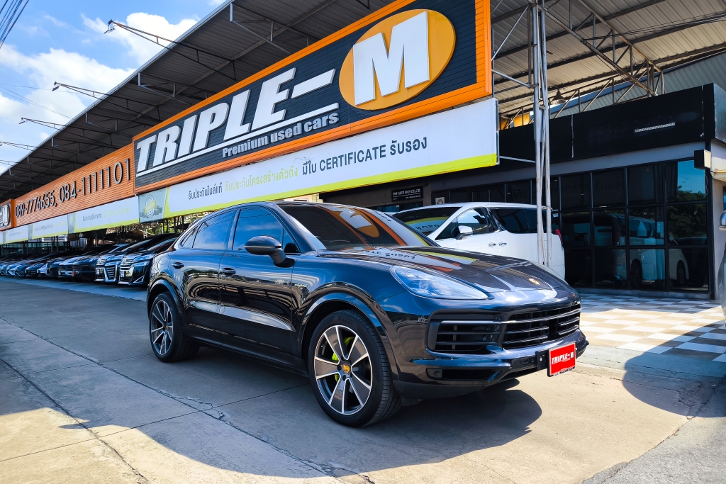 PORSCHE CAYENNE โฉมปี (18-25) 3.0 E-Hybrid Coupe  ปี 2020 ราคา 4,299,000.- (#C2025061702)