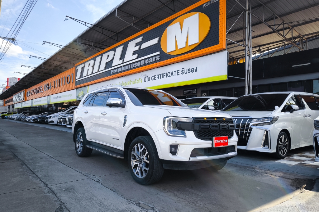 FORD EVEREST โฉมปี (22-26) 2.0 TITANIUM+ BI-TURBO AT ปี 2024 ราคา 1,377,000.- (#C2025092001)