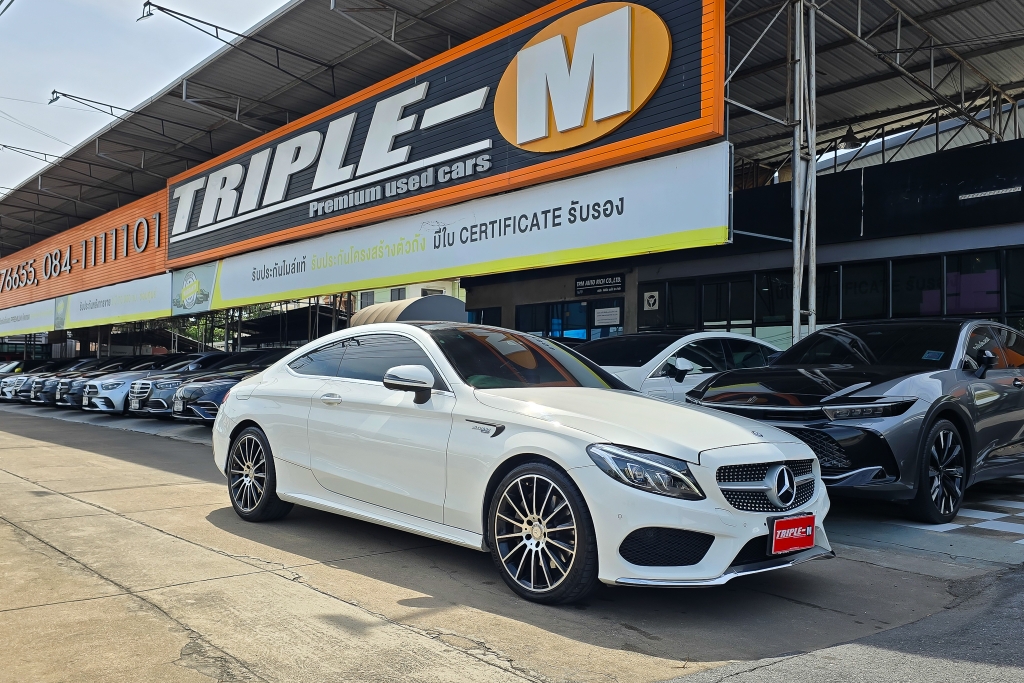 M.BENZ C-CLASS W 205 (ปี14-21) C 250 AT ปี 2017 ราคา 1,239,000.- (#C2025112701)