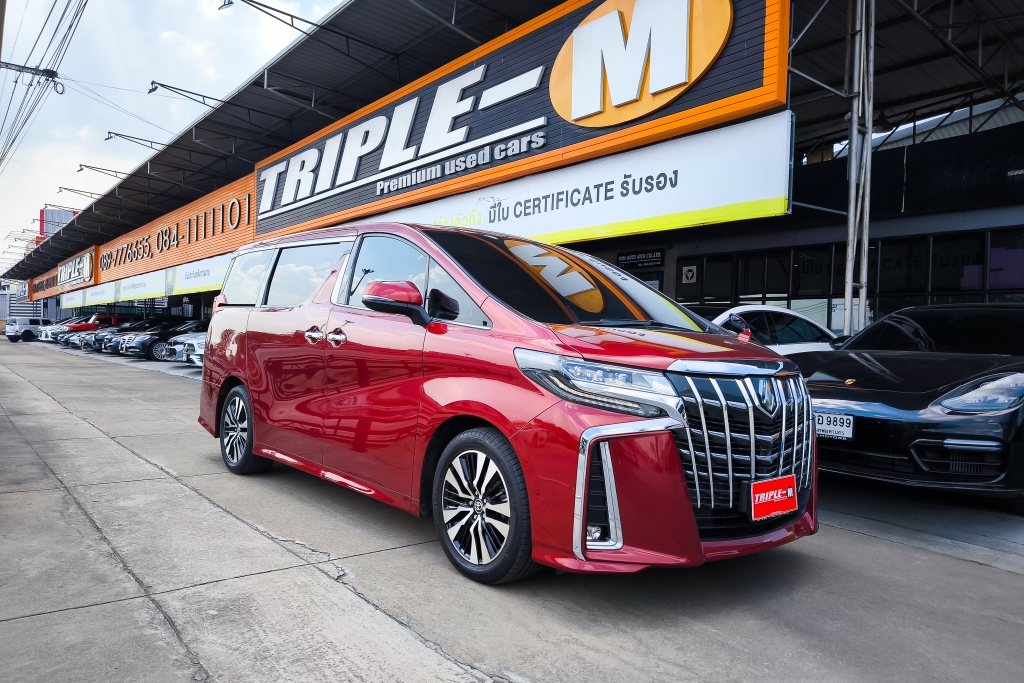 TOYOTA ALPHARD โฉมปี (18-23) 2.5 S C Package AT ปี 2022 ราคา 1,889,000.- (#C2025122701)