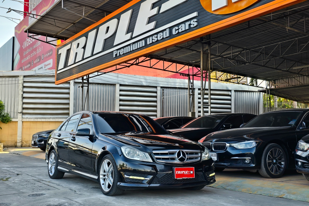 M.BENZ C-CLASS W 204 (ปี08-14) C 200 CGI BlueEFFICIENCY AT ปี 2014 ราคา 349,000.- (#C2026041704)